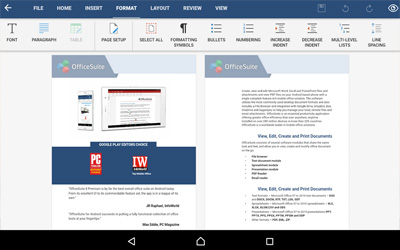 OfficeSuite 8 + PDF Editor Screenshot 1