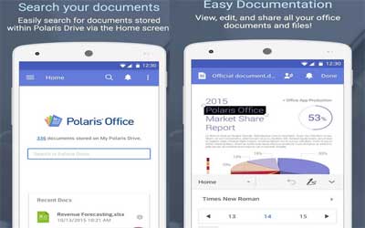 Polaris Office + PDF Screenshot 1