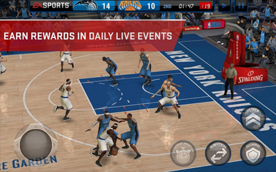 NBA LIVE Mobile Screenshot 1
