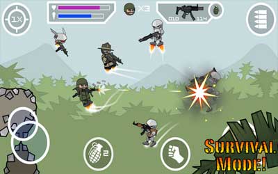 Doodle Army 2 : Mini Militia Screenshot 1